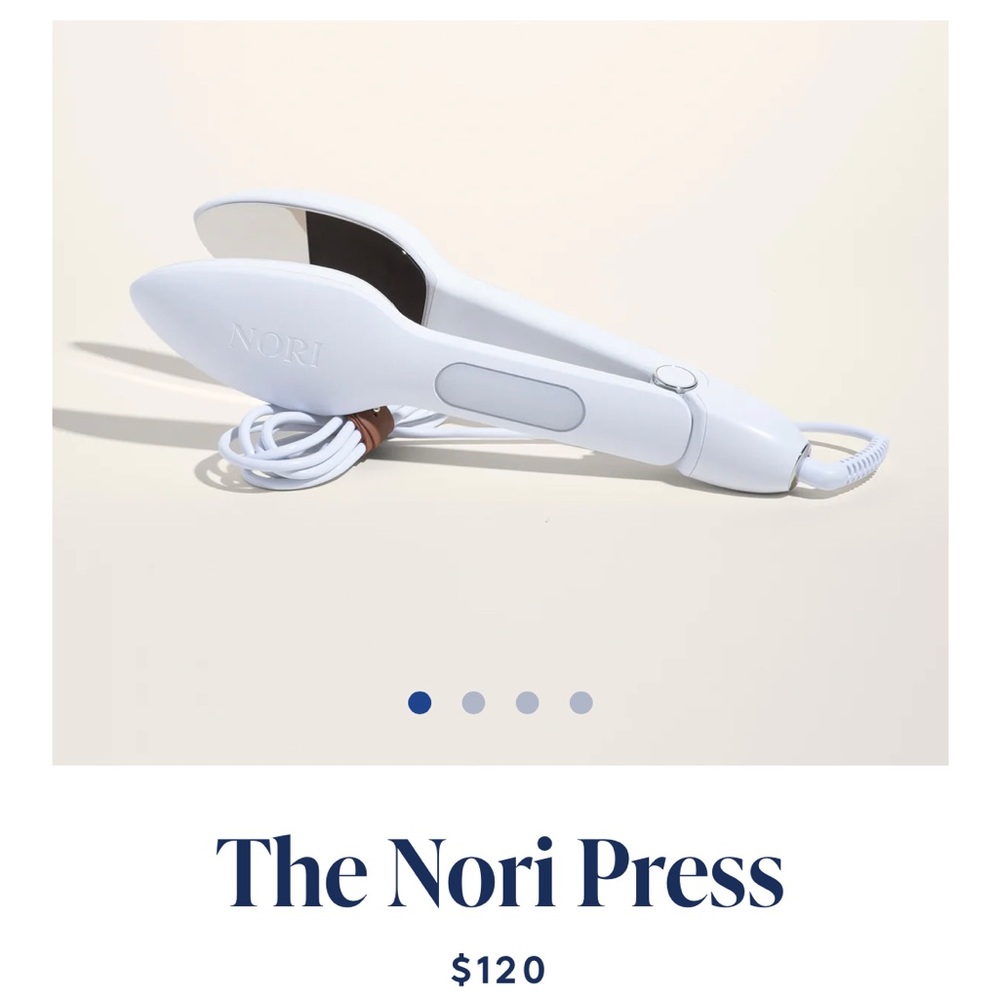 NORI | NWT| Press Iron and Steamer